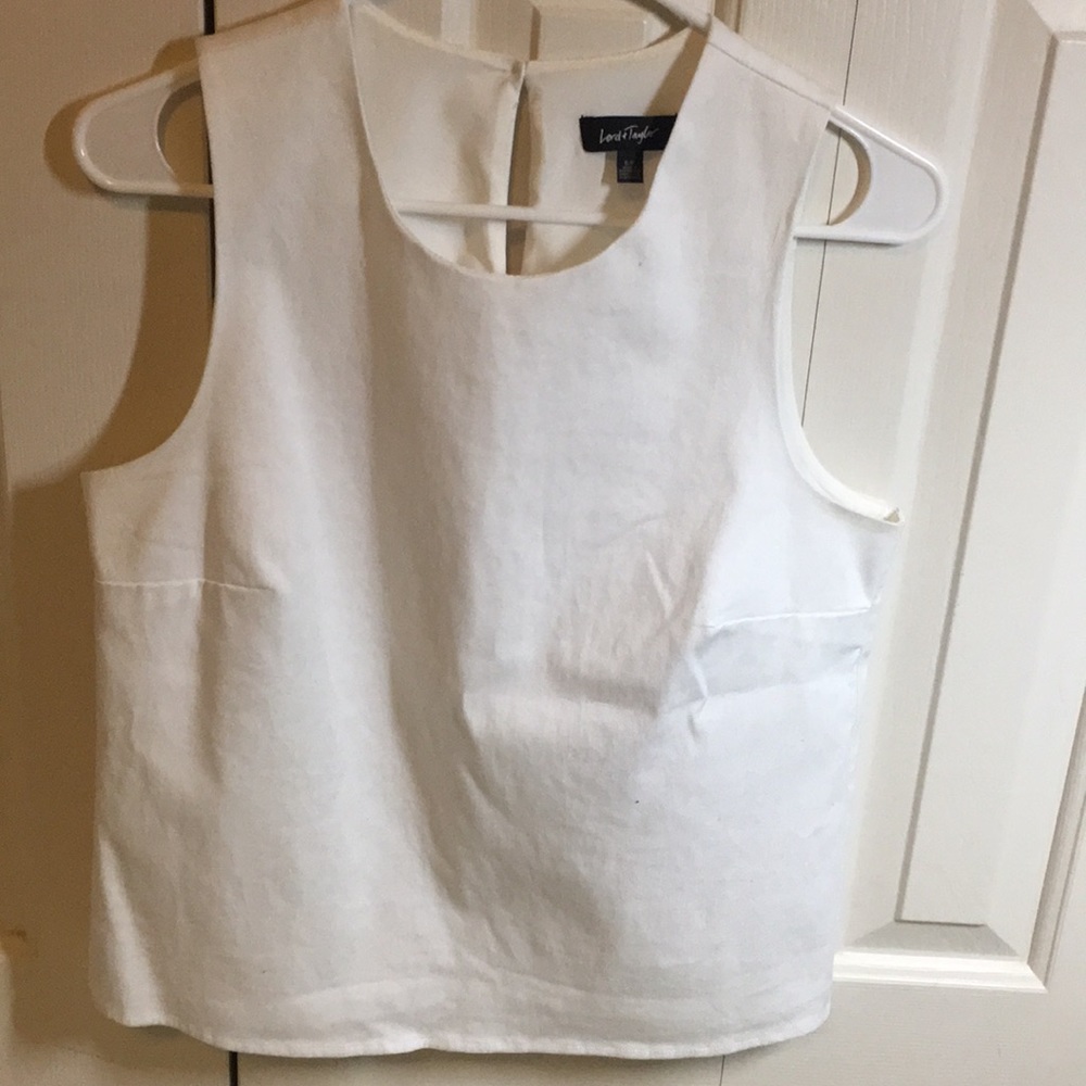 Never worn white top
